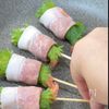 エビの肉巻き串の工程3