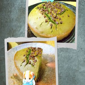 チョロリスの作ってみた!投稿(超簡単！バター不使用・米粉の抹茶チョコチップパウンドケーキ)