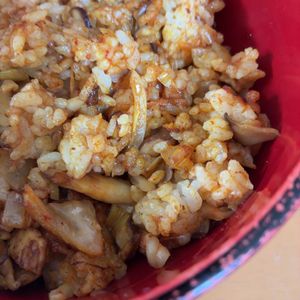 さっちゃんの作ってみた!投稿(リクエストが来る【極うま・キムチカレーバター炒飯】味付け2つ)