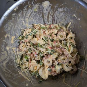 KUMIKOの作ってみた!投稿(かいわれ大根のわさびマヨ和え)