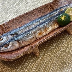 楽ラク手抜キッチン🐶🐾の作ってみた!投稿(基本のさんまの塩焼き【魚焼きグリル】)