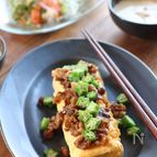 牛しぐれ乗せだし巻き玉子