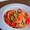 脂身多めの牛こまでもさっぱり!牛こまのにんじんマリネ