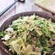 筍料理の定番にしたい♡筍と豆苗とひき肉の中華炒め