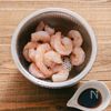 米粉でもっちり！えびとニラのチヂミの下準備