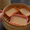 ほわっもち♡米粉のぽっぽ焼き風蒸しパン【水と粉と黒糖だけ！】の工程3