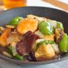 鶏むね肉とたっぷり野菜のオイスター炒め