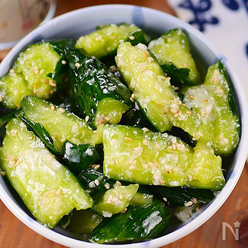 にんにく塩こうじの✨無限ぽりぽりたたききゅうり😋🥒