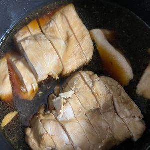 ひとみの作ってみた!投稿(ほったらかしで簡単【鶏むね肉の甘旨煮】節約！作り置きおかず☆)