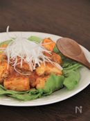 豆腐でエビチリ！豆腐チリ♪