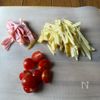 【野菜たっぷり♡︎サクサク♪クロワッサンキッシュ】の工程1