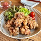 梅干し×大葉でパクッとさっぱり♪【うめ～唐揚げ】