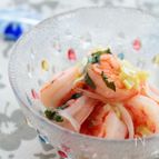 海老と大葉のマリネ