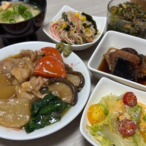 みーこの作ってみた!投稿(煮汁がとろり♪【鶏の治部煮】　)