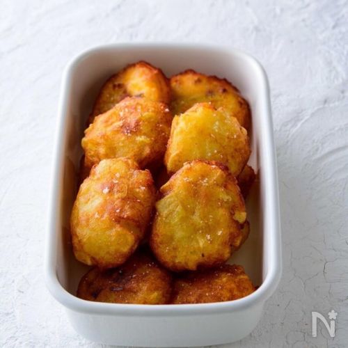 揚げ焼きで簡単楽ちん！止まらない【ミニハッシュポテト】
