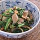 春菊と舞茸のごま和え