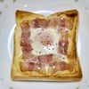 キャピタンの作ってみた!投稿(のせて焼くだけ♪まるでカフェのモーニング「カルボ風トースト」)