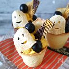 ハロウィンパフェタルト☆ぶどうパンプキン