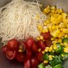 そうめんが合う〜夏野菜たっぷり明太子そうめんの工程1
