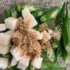 簡単副菜1分♡『オクラと長芋の中華和え』レンジで完成！の工程1