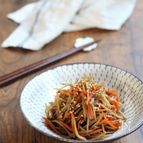【基本の和食】我が家のきんぴらごぼう