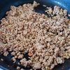 【なすと豚ひき肉のピリ辛味噌そぼろ】10分で夏の作り置きの工程3