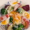 ぐ〜たら子の作ってみた!投稿(ボリューム満点『さつまいもとブロッコリーのシーザー風サラダ』)