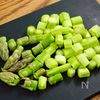 【アスパラと生ハムの混ぜごはん】簡単すぎるオシャレごはんの下準備