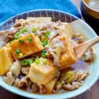 厚揚げのすき焼き風煮