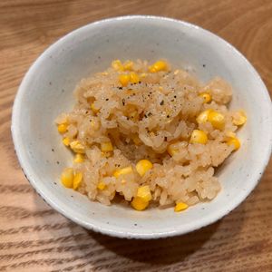 るにょの作ってみた!投稿(バター醤油香る♡とうもろこしの炊き込みご飯【#炊飯器】)