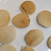 なーちゃんの作ってみた!投稿(簡単ミニバナナ米粉パンケーキ【油・砂糖・卵・乳・小麦不使用】)