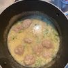 青リンゴの作ってみた!投稿(［ねぎたま鶏団子のスープ］風邪に効く！優しい味の食べるスープ)
