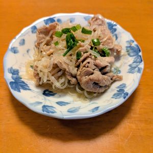 ゆきまる🐬🫧の作ってみた!投稿(手早くかんたん！【豚こまとしらたきのすき焼き風炒め煮】)