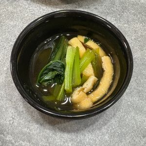 tanu🌿の作ってみた!投稿(副菜におすすめ♡基本の『小松菜と油揚げの煮びたし』)