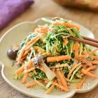 ［ツナと彩り野菜の腸活サラダ］味噌ごま風味♪