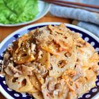 ご飯がすすむ＊豚キムれんこん