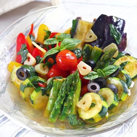 夏野菜の洋風揚げ浸し♡友達に教えたくなる！お店味♡ By Mayumillion | レシピサイト Nadia | ナディア - プロの料理家のおいしいレシピ