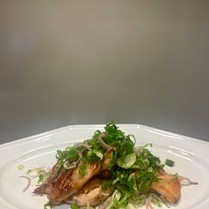 みーたんの作ってみた!投稿(薬味たっぷりのせ！味噌照り焼きチキン)