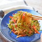 豚肉とピーマンのシンプル簡単チャプチェ＊