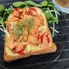 M*Pの作ってみた!投稿(スパイシーでやみつき!サラダチキンで♪ケバブ風トースト)