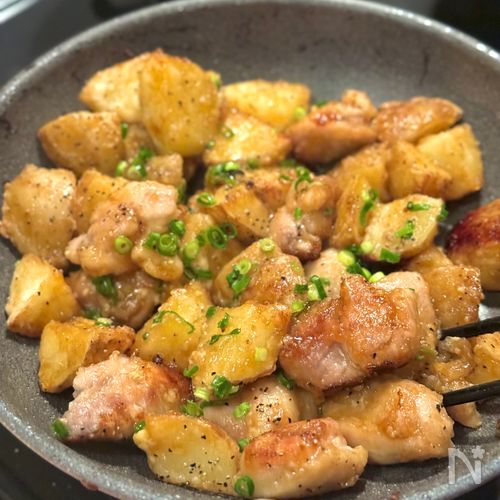 照りマヨ鶏じゃが