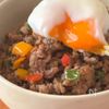 野菜も一緒に♪カラフル担々丼の工程5