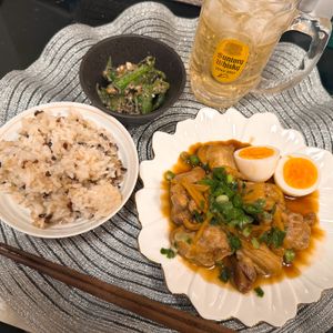 まーやんの作ってみた!投稿(お酢でさっぱり生姜で風味UP！鶏もも肉の甘酢生姜煮)