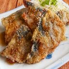 【サバの竜田揚げ】香味だれが旨い