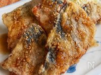 【サバの竜田揚げ】香味だれが旨い