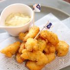 鶏ささみのコンポタフライ