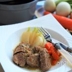 簡単！根菜と豚肉のホロホロ煮込み