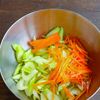 セロリ好きのためのやみつきサラダの工程1