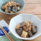おつまみに♪こんにゃくと厚揚げのなめたけゆずこしょう風味