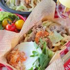 【15分弁当】レンジで簡単！味噌焼きうどん
